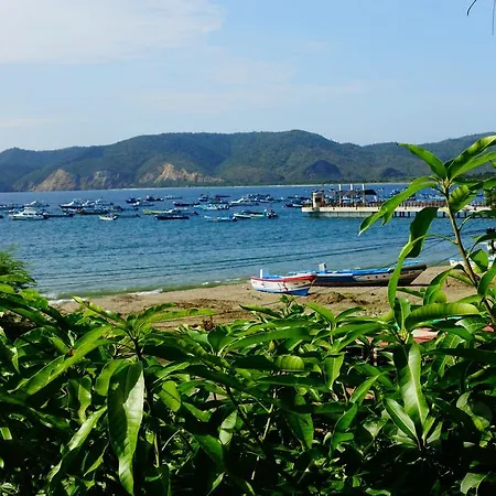 Hostal Monte Libano Puerto Lopez Exterior photo